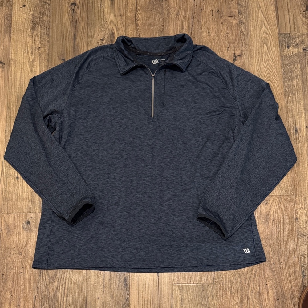 EUC VRST Men’s Navy Quarter-Zip Active Pullover - XXL